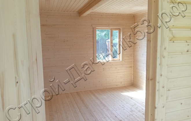 4 Каркасно-щитовой дом Д-28, 6х9м, 54 М², Московская область, Солнечногорский район, СНТ Прогресс-96 (16)